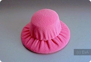 шляпка своими руками, шляпка игольница,