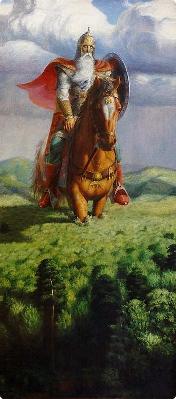 «Родина». 1992—1993 гг. Холст, масло. «Родина». 1992—1993 гг. Холст, масло.